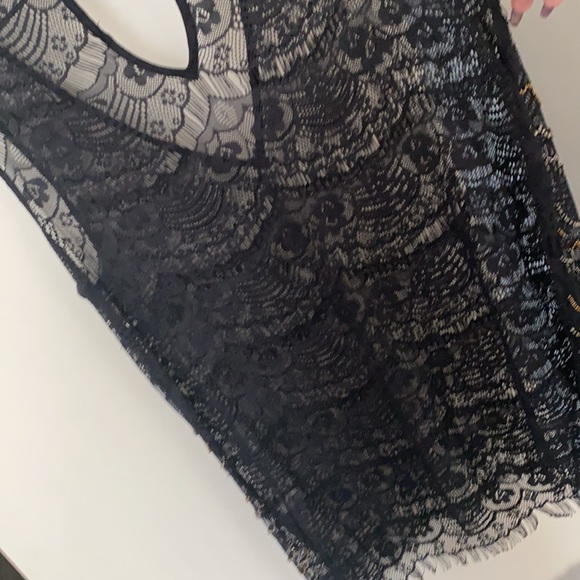 Black see through Blouse - Picture 5 of 5